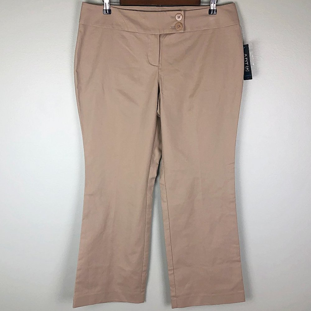 Apt. 9 Maxwell Fit Sandy Shore 2-Button Trouser - Picture 2 of 6